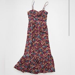 AE corset midi dress